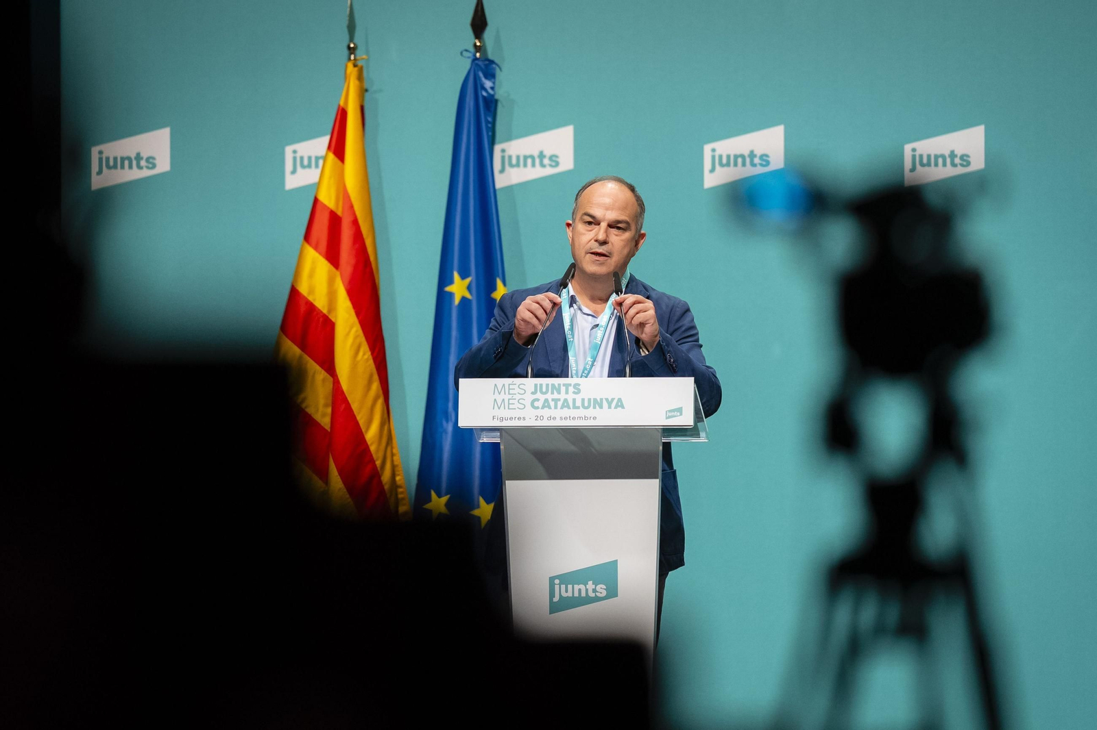 El secretario general de Junts, Jordi Turull