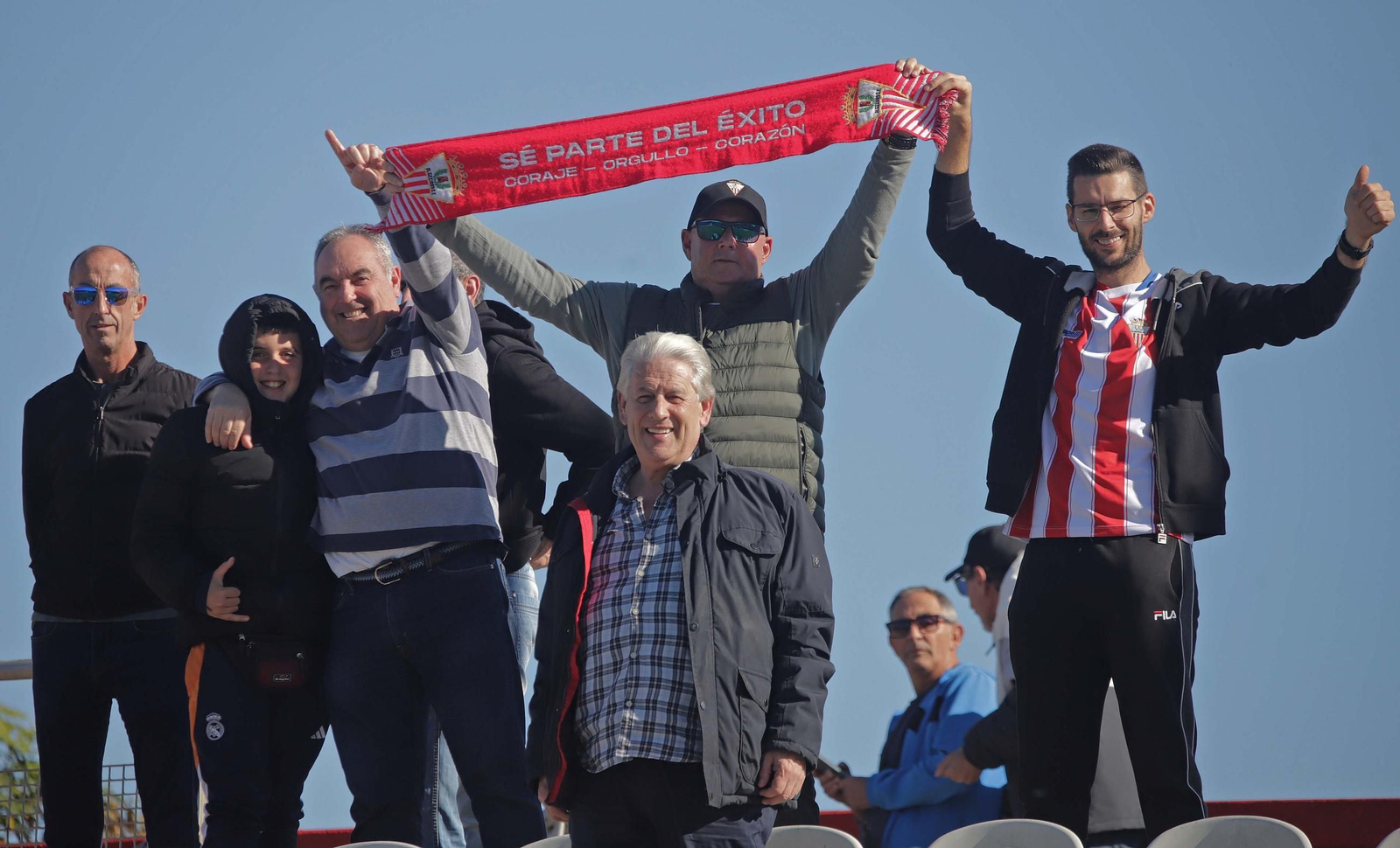 Búscate en el Nuevo Mirador durante el Algeciras - Atlético Madreliño de Primera Federación