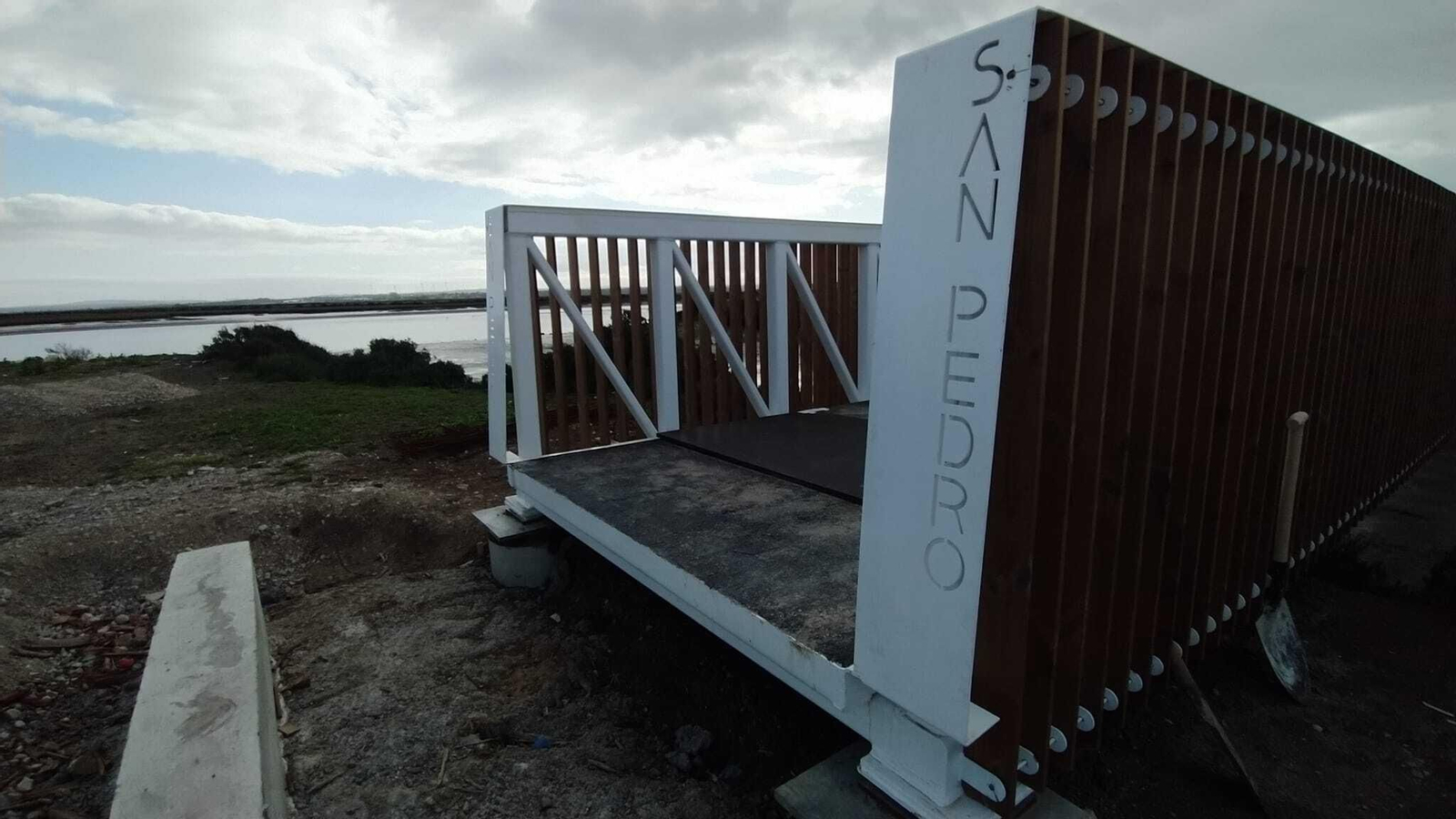 Así es el nuevo sendero que une San Fernando y Chiclana
