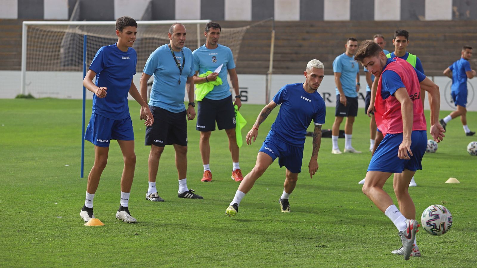 Fotos del inicio de la pretemporada de la Balona