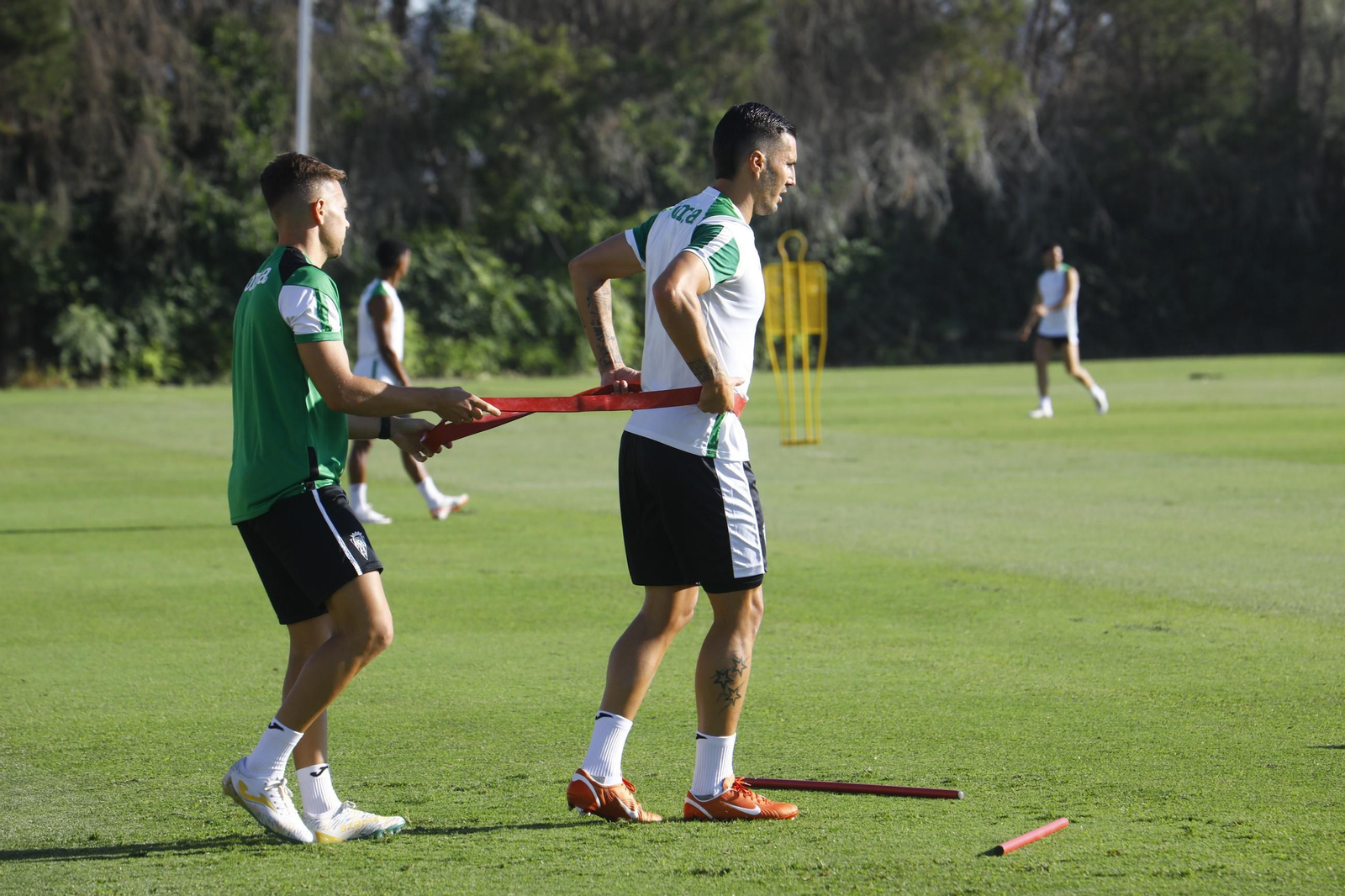 Las mejores imágenes del entrenamiento del Córdoba CF en el inicio de la tercera semana de preparación
