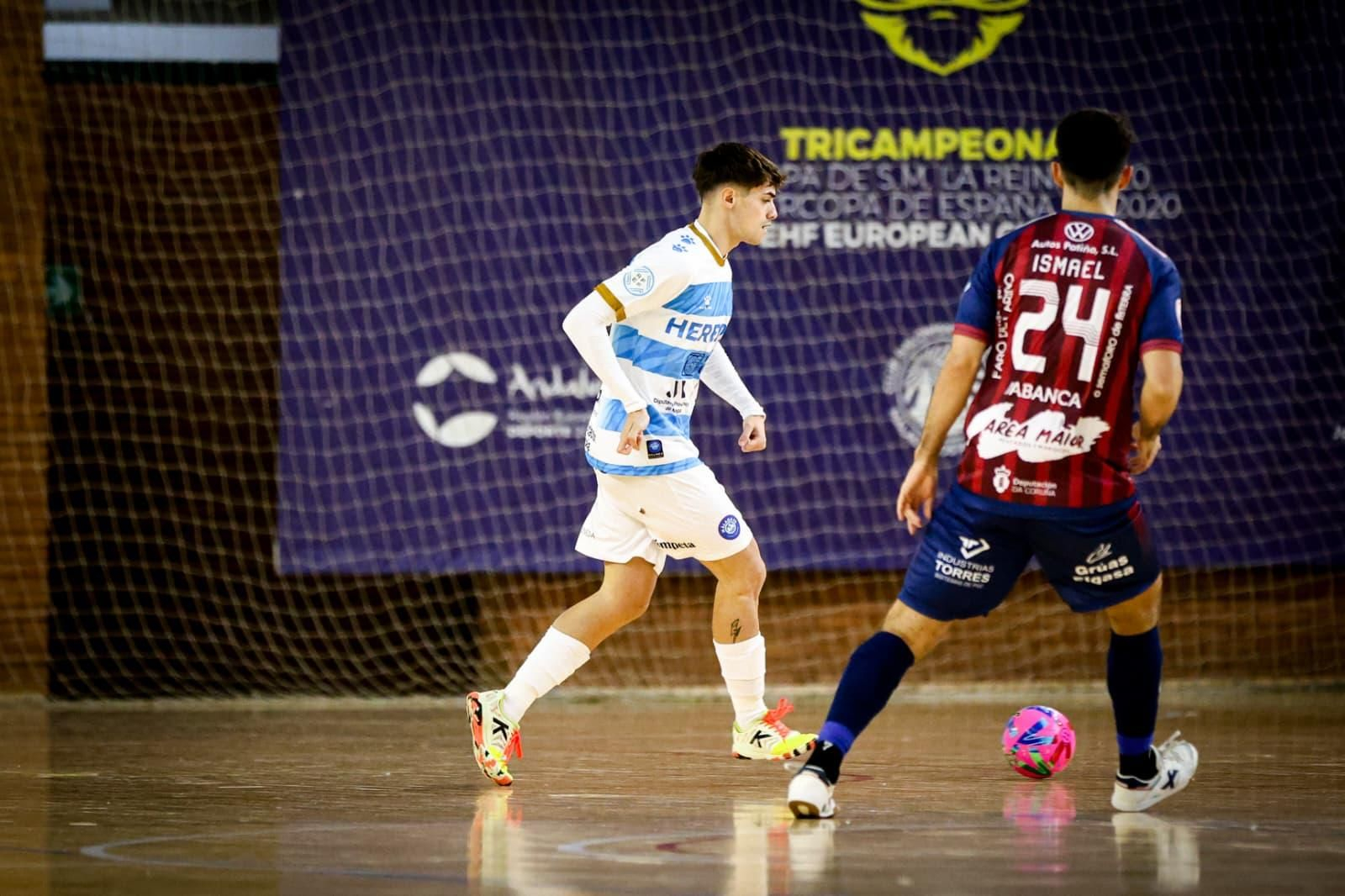 La efectividad de Noia deja fuera de la Copa del Rey al Heredia 21 (0-4)