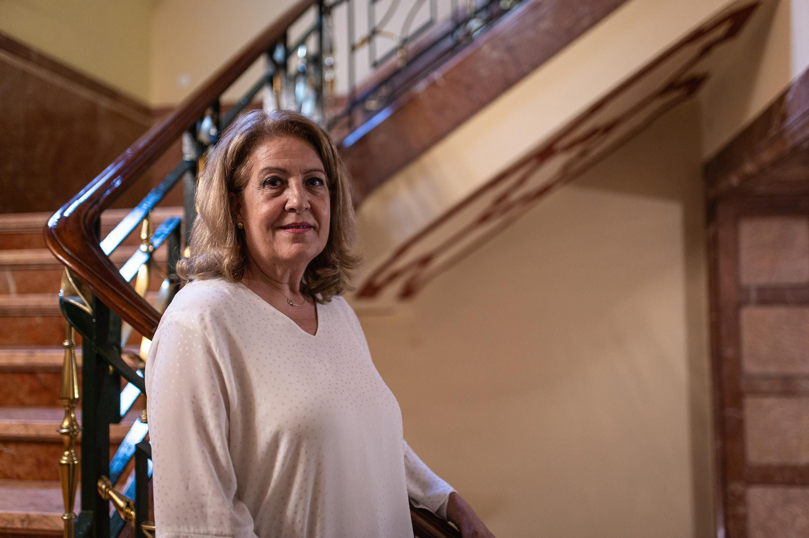 Loli Romero, camarera de la Esperanza de Triana