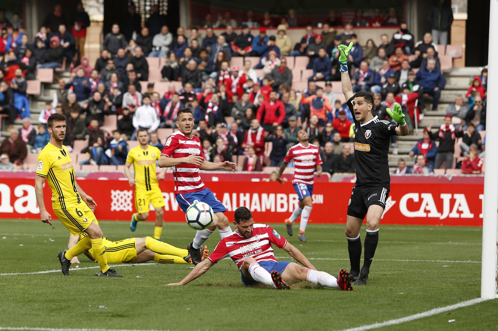 Las imágenes del Granada-Osasuna