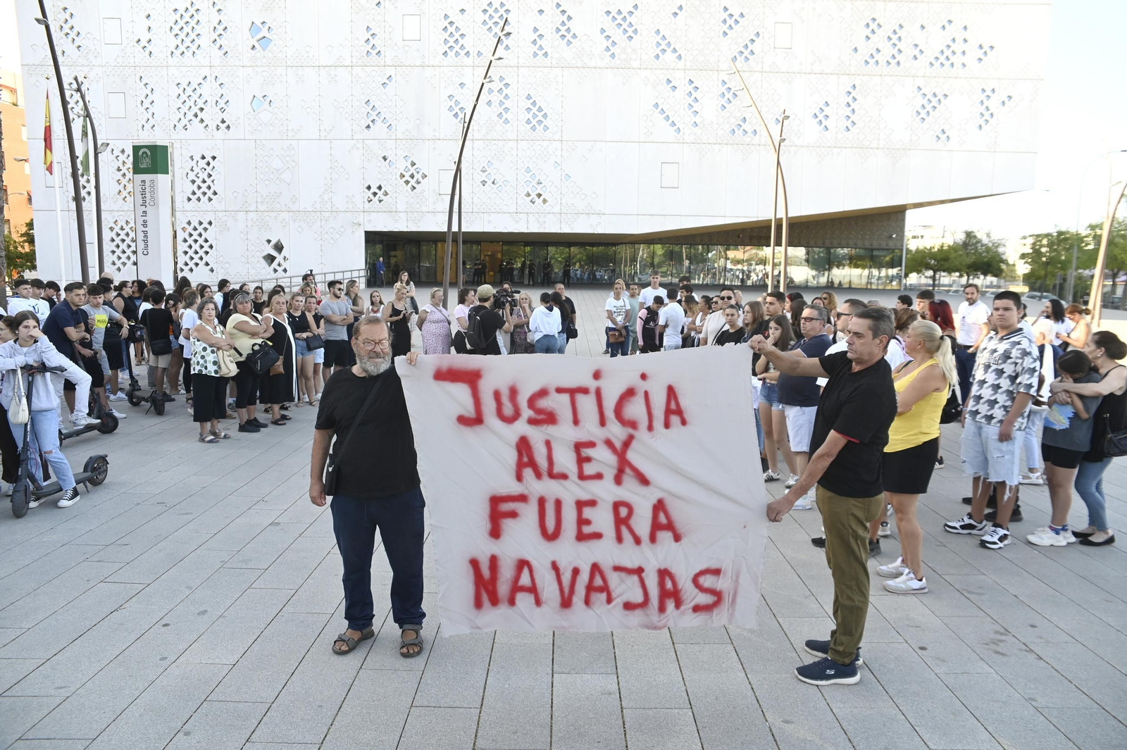 Un momento de la concentración.