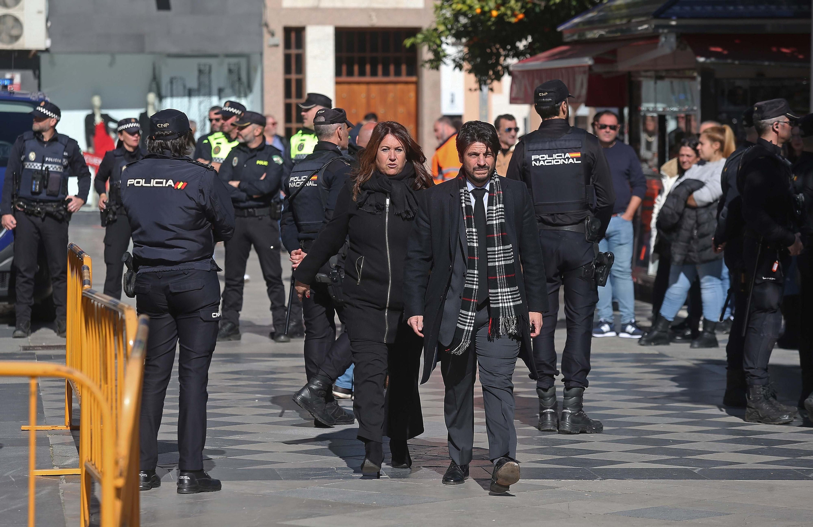 Fotos del funeral de Diego Valencia en Algeciras
