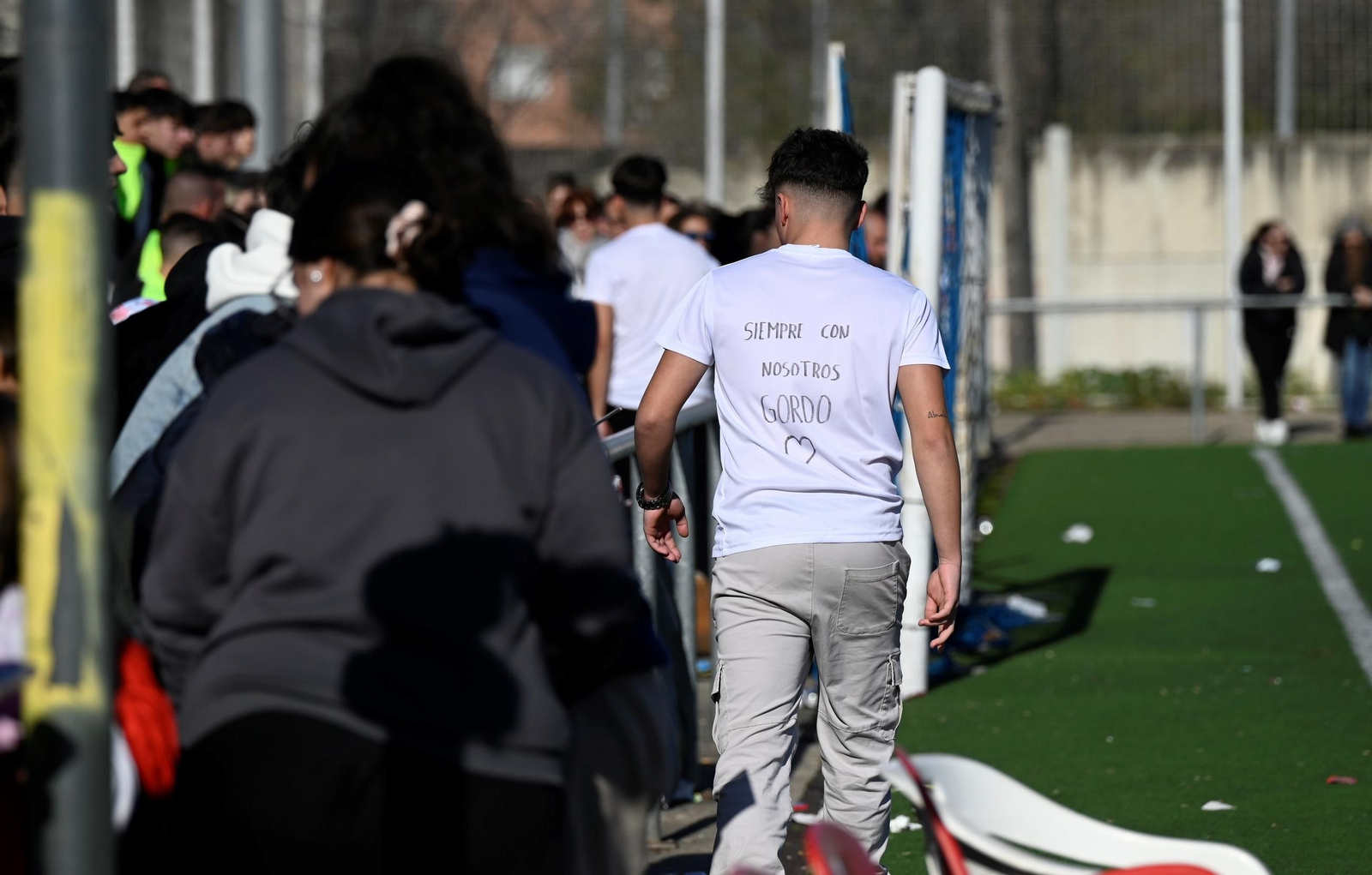 El homenaje del CD Azahara Guadalquivir al joven Alejandro, en imágenes