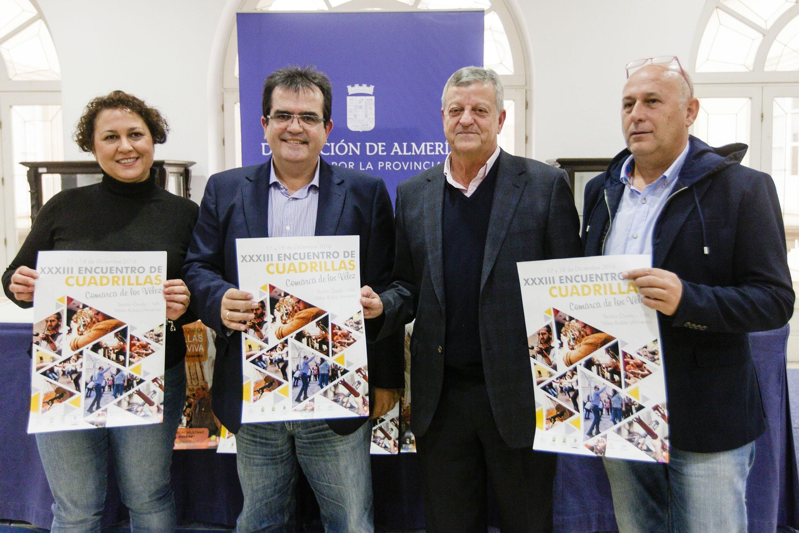 Ana Molina Torrecillas, Antonio Jesús Rodríguez, Miguel Martínez-Carlón y Cristóbal Salvador Pérez.