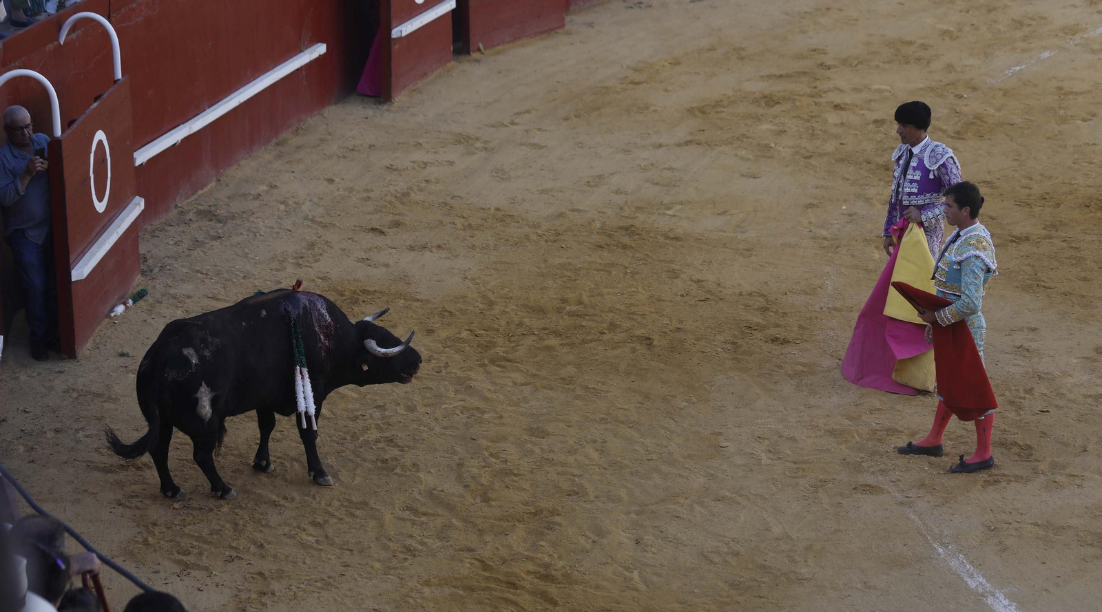 Las fotos de la corrida de toros de David Galván, Daniel Luque y Joaquín Galdós en San Roque
