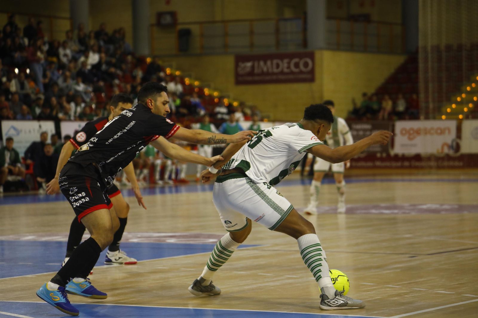 Las mejores fotos del ambiente en Vista Alegre para el Córdoba Futsal - Noia