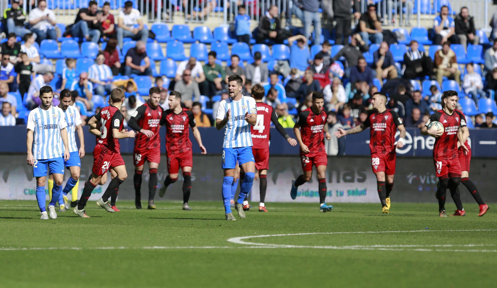 Las imágenes del Málaga CF - Mirandés Las imágenes del Málaga CF - Mirandés