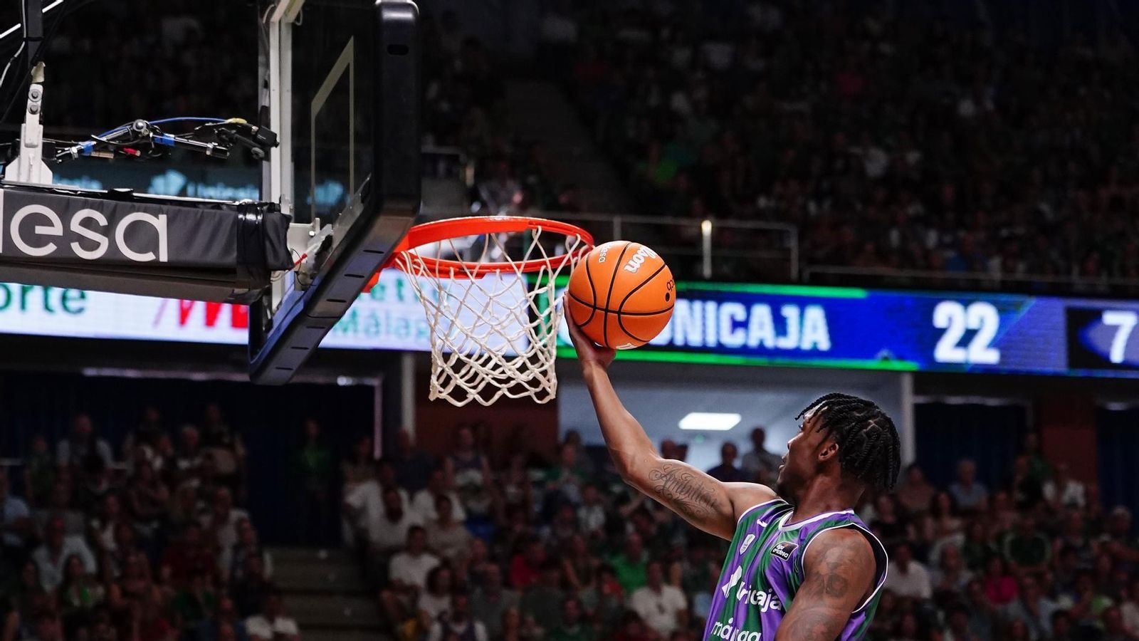 El Unicaja-Girona, en fotos