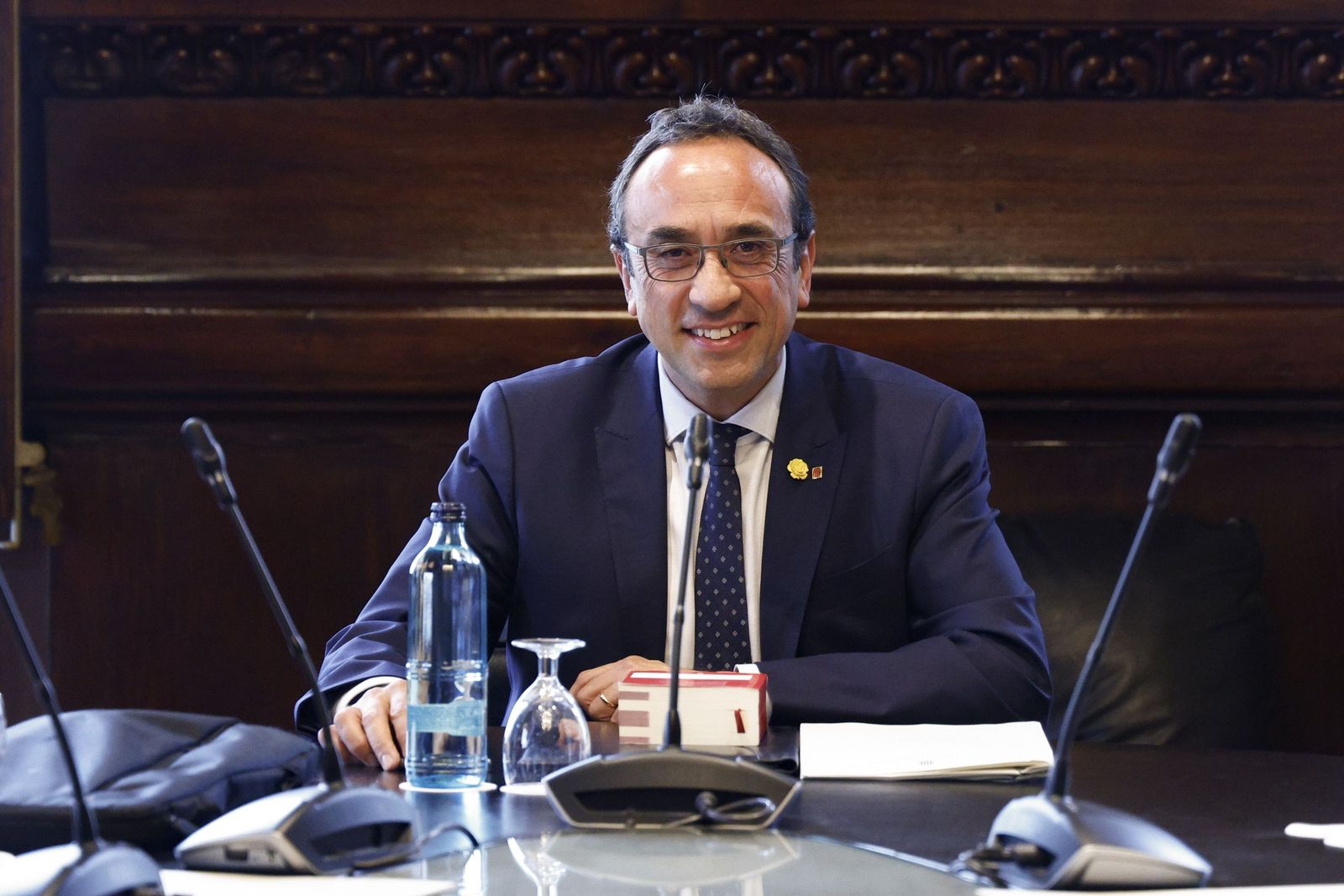 Josep Rull, presidente del Parlamento catalán.