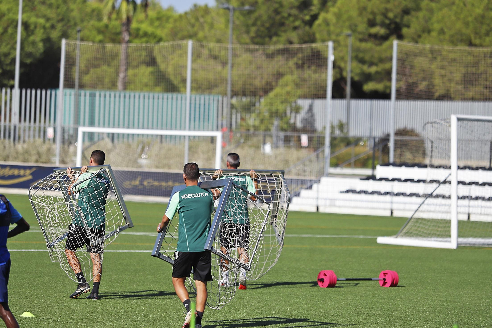 Imágenes del entrenamiento del Recreativo de Huelva