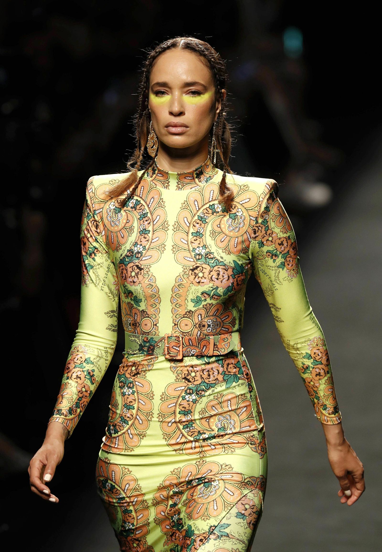 Único estampado en la colección de Roberto Diz.