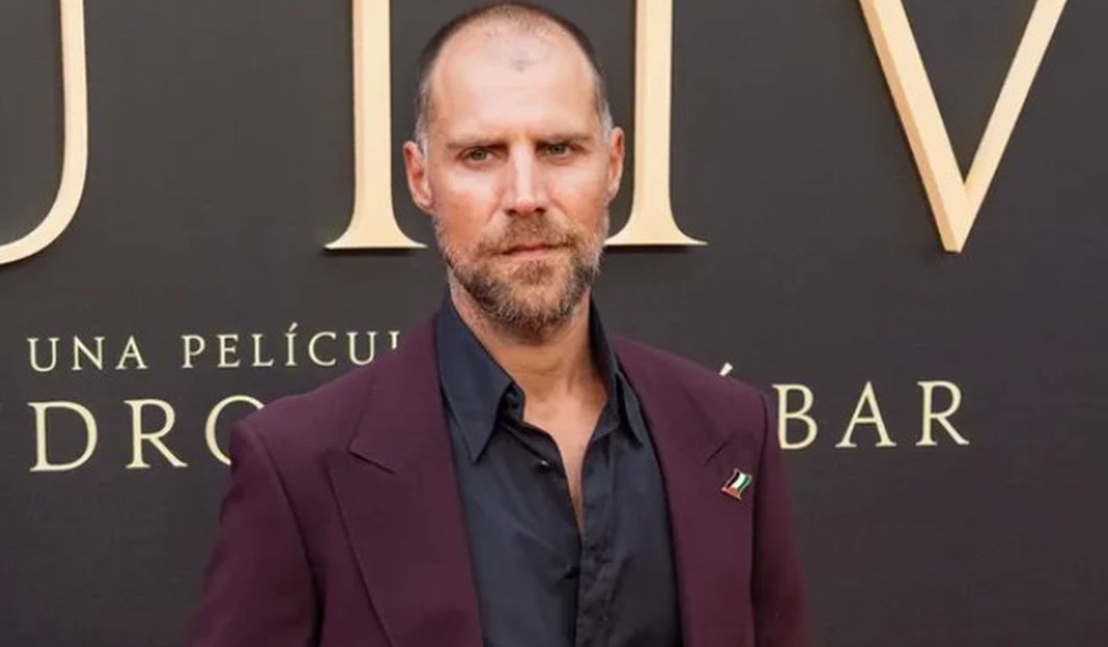 José Manuel Poga, en el estreno de El Cautivo, de alejandro Amenábar.