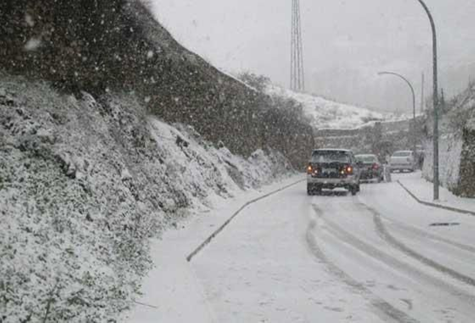 Intensa nevada en Constantina (enero 2010)