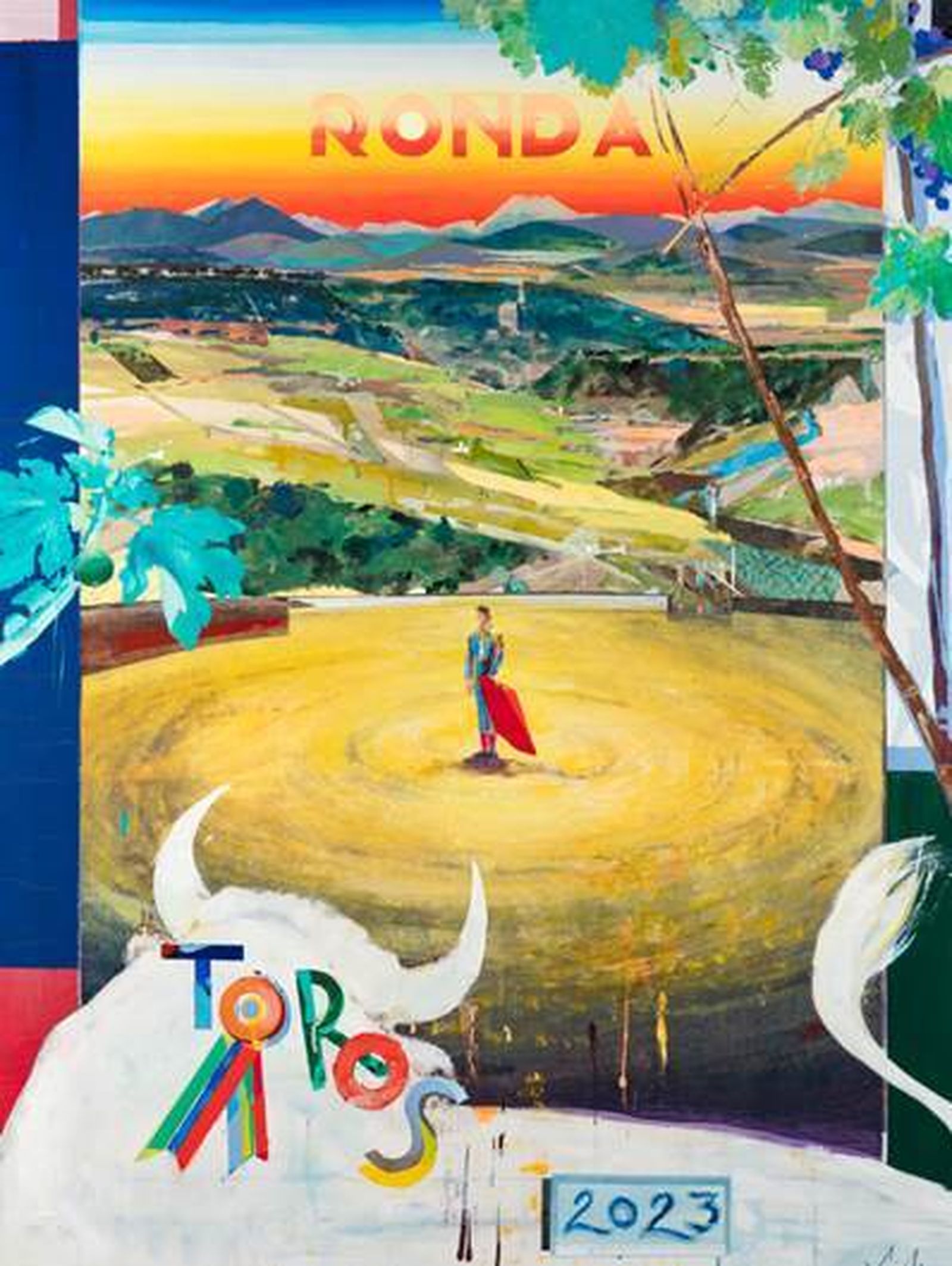 Imagen del cartel anunciador de la Goyesca.