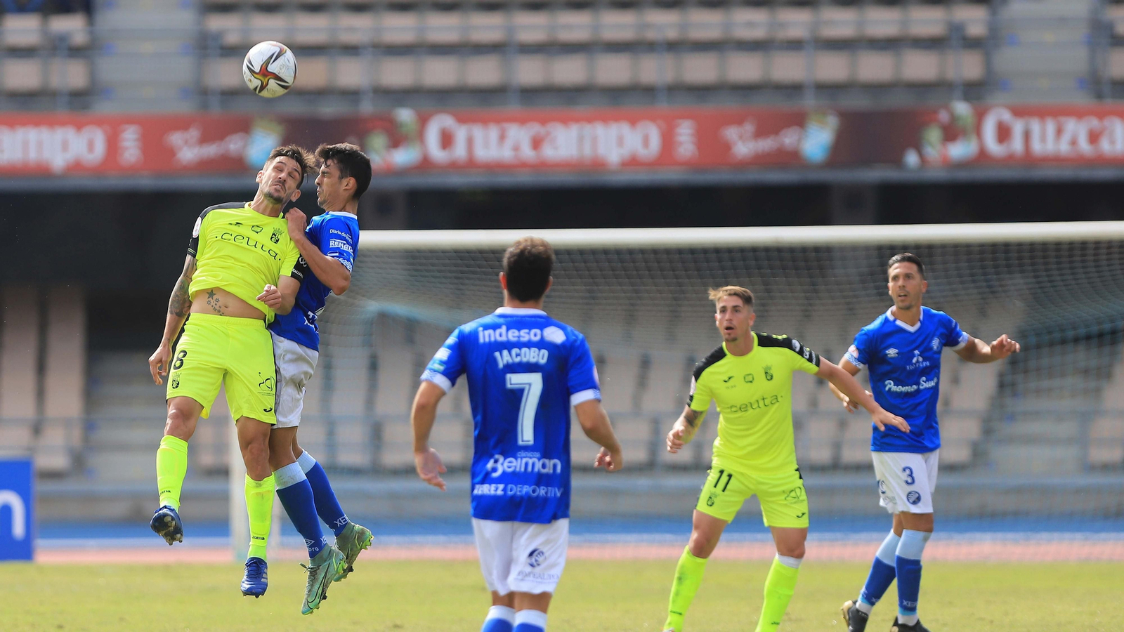 Imagénes del partido Xerez DFC - Ceuta en Chapín