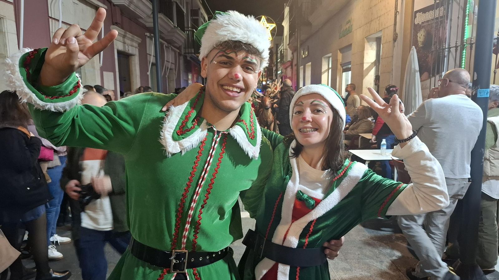 Papá Noel llegó a Puerto Real