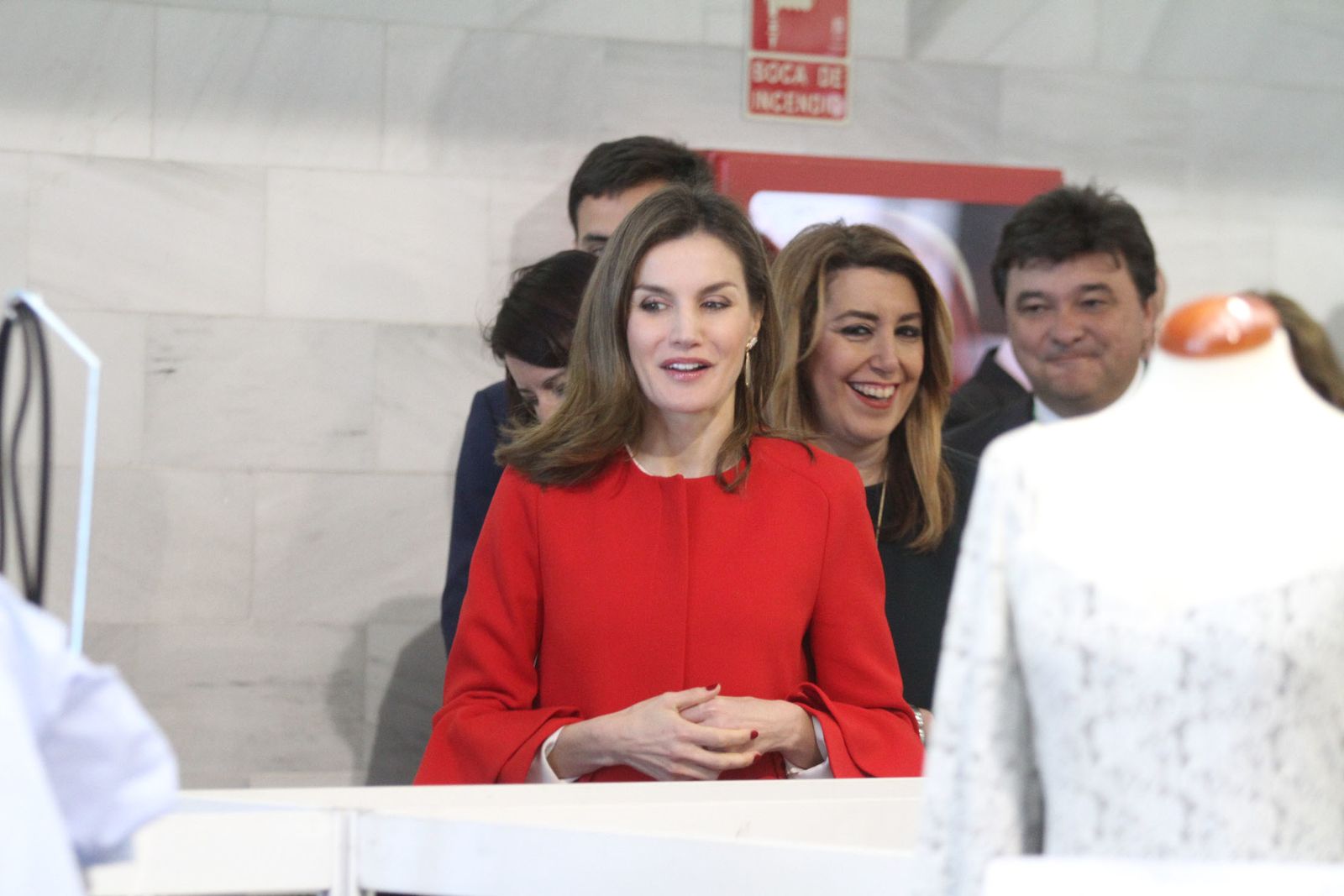 Imágenes de la visita de la reina Letizia a Huelva