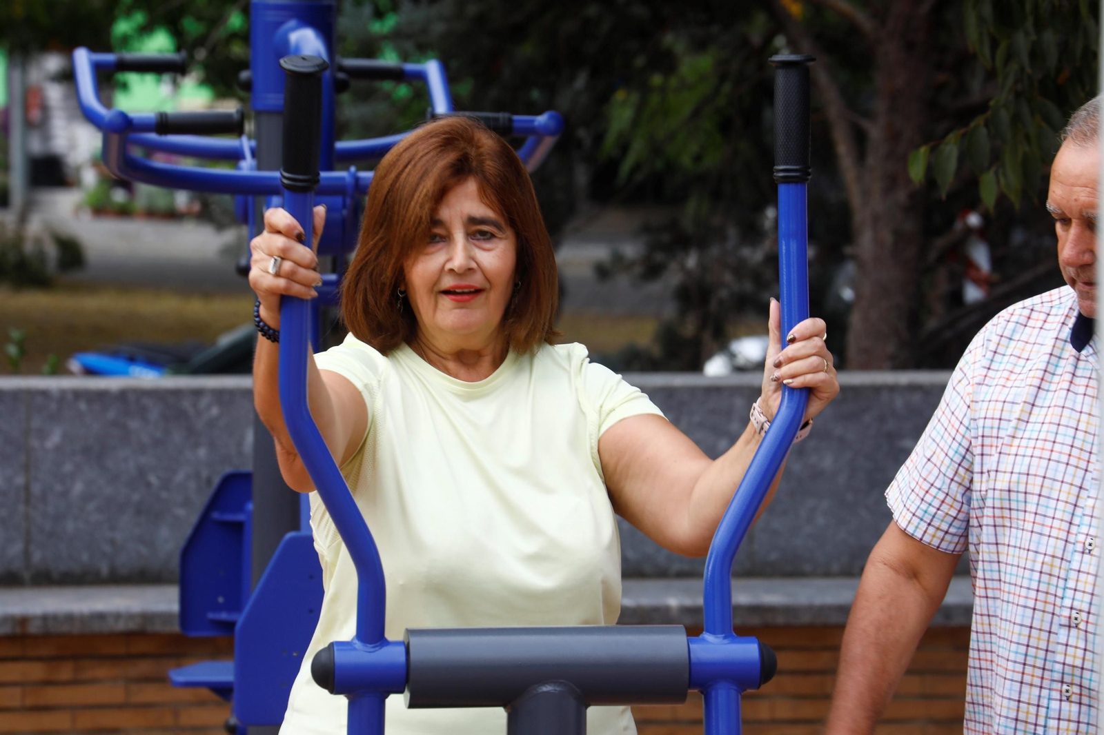 La inauguración del parque biosaludable de Levante, en imágenes