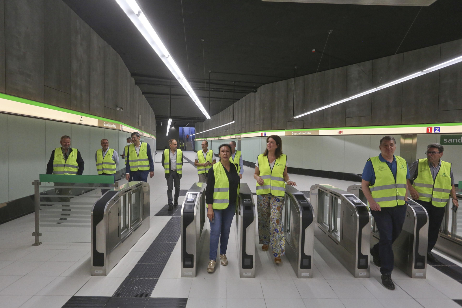 El Metro al Centro de Málaga: fotos de las estaciones Atarazanas y Guadalmedina El Metro al Centro de Málaga: fotos de las estaciones Atarazanas y Guadalmedina