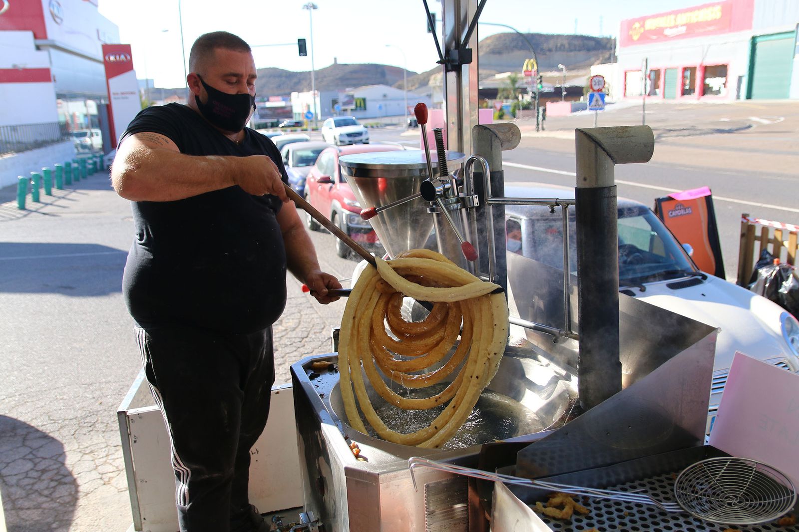 Fotogalería del 'autochurros'