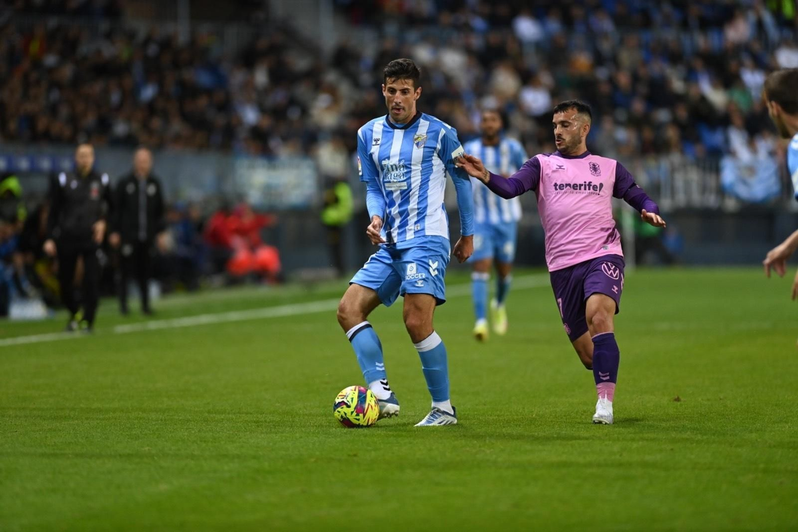 El Málaga CF - Tenerife, en fotos