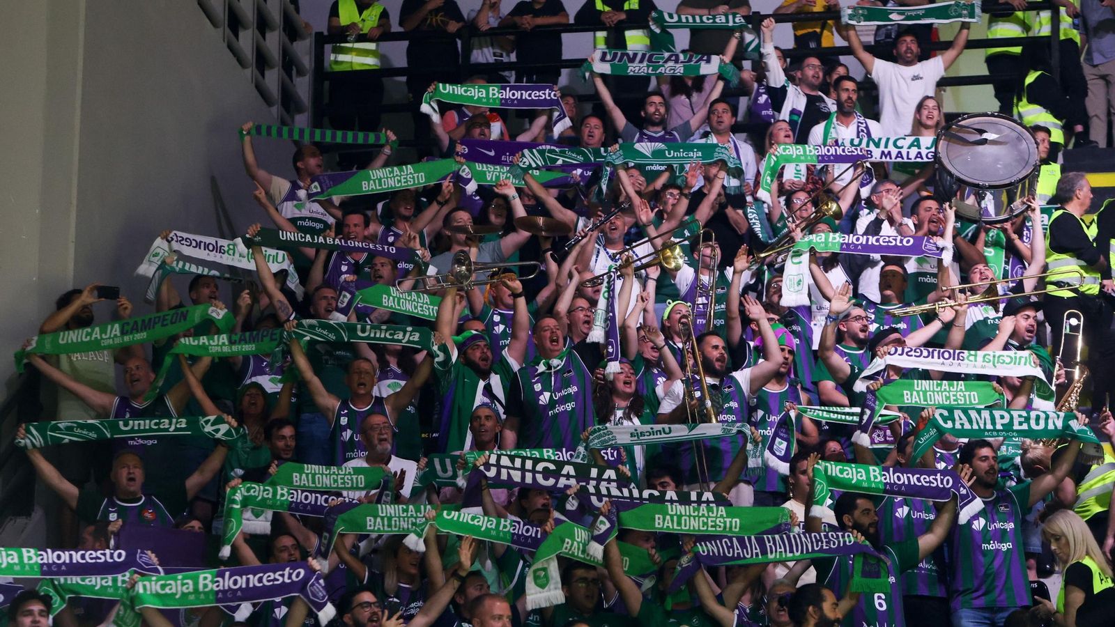 Las fotos del AEK Atenas-Unicaja de la Final Four de la Basketball Champions League