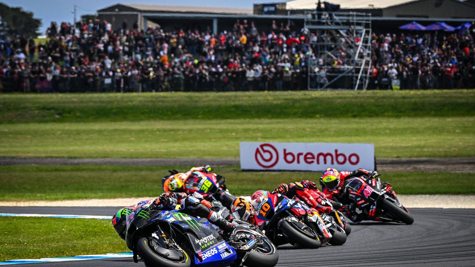 Las fotos del Gran Premio de Australia de motociclismo