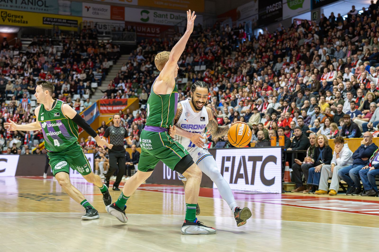 Bàsquet Girona-Unicaja, en fotos