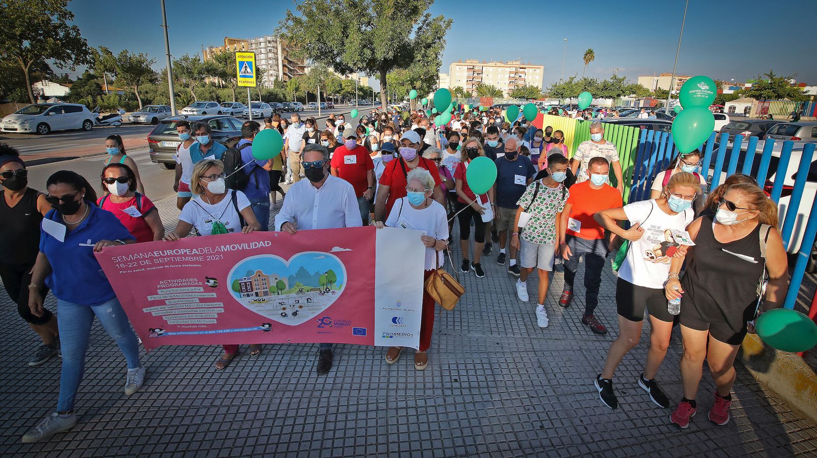 La ciudad celebra la VIII Ruta Solidaria a Pie Alcampo-Jerez