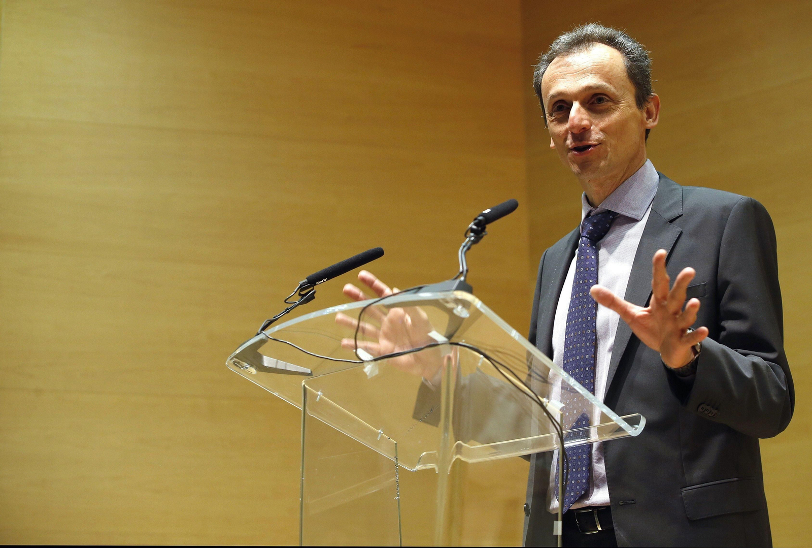 El ministro de Ciencia e Innovación, Pedro Duque.