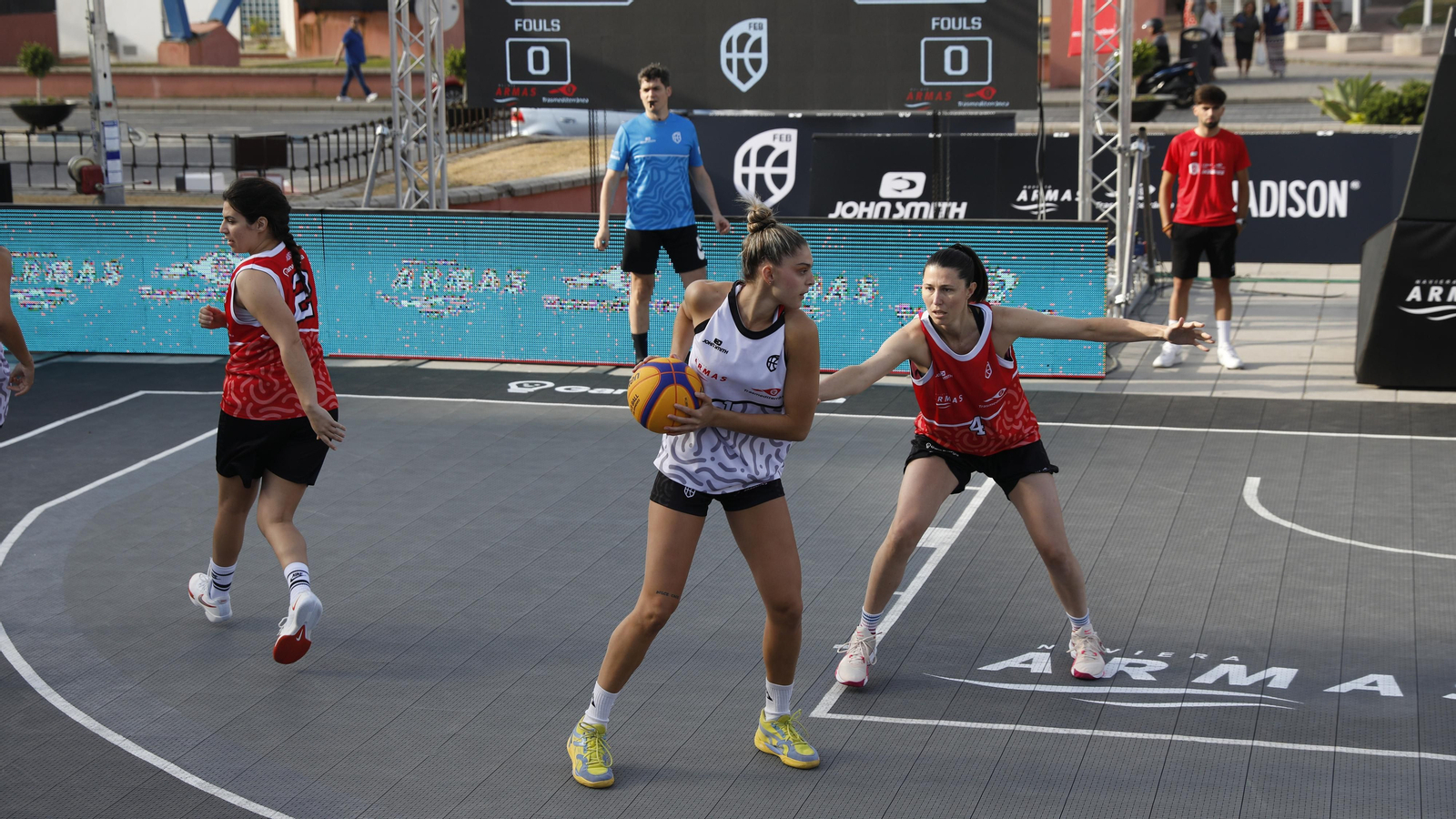 Las fotos de la segunda jornada del torneo internacional de baloncesto 3x3 de La Línea