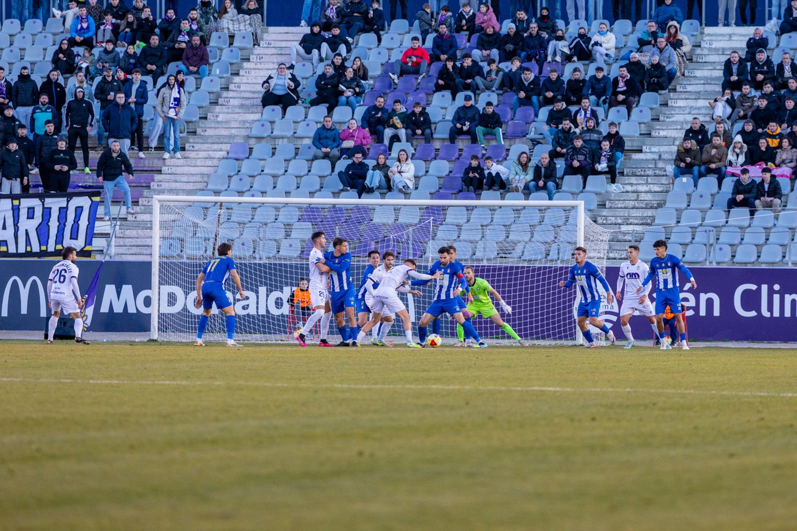 Las mejores imágenes del Real Jaén - Lorca Deportiva