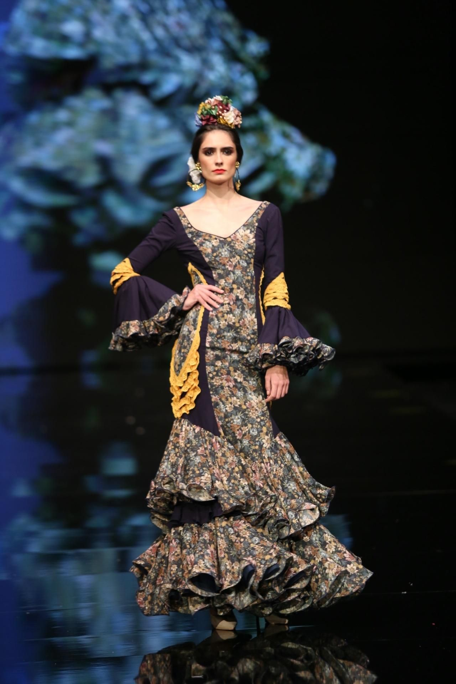 Los trajes de flamenca de flores que han conquistado 2019