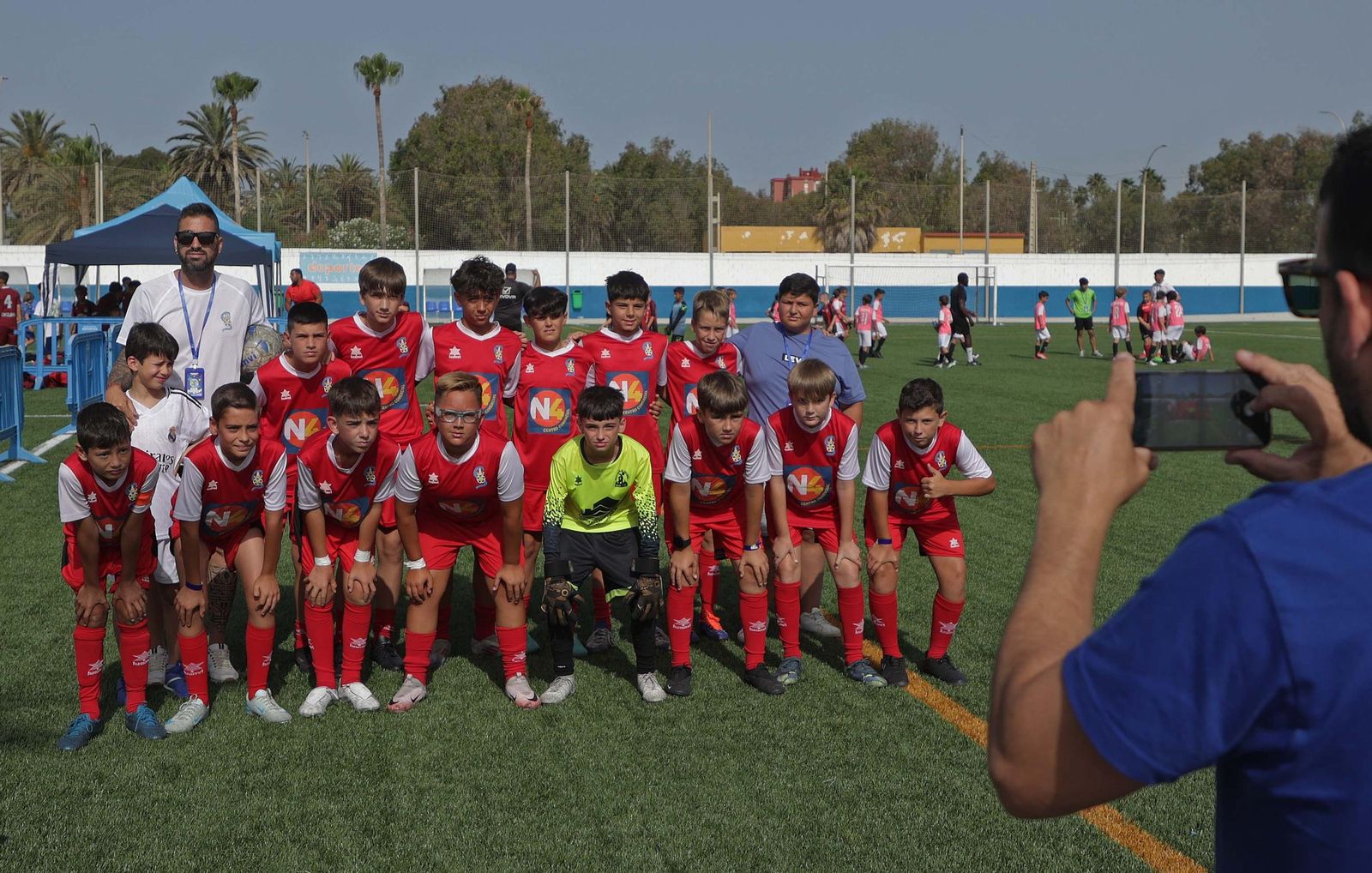 Fotos de la tercera edición del Torneo Internacional de Fútbol 7 'Julián Niza' en La Línea