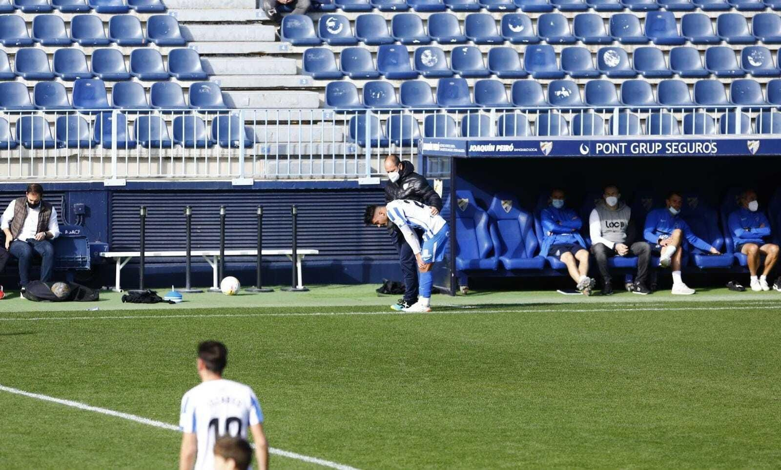 El Málaga CF-Waasland-Beveren, en fotos