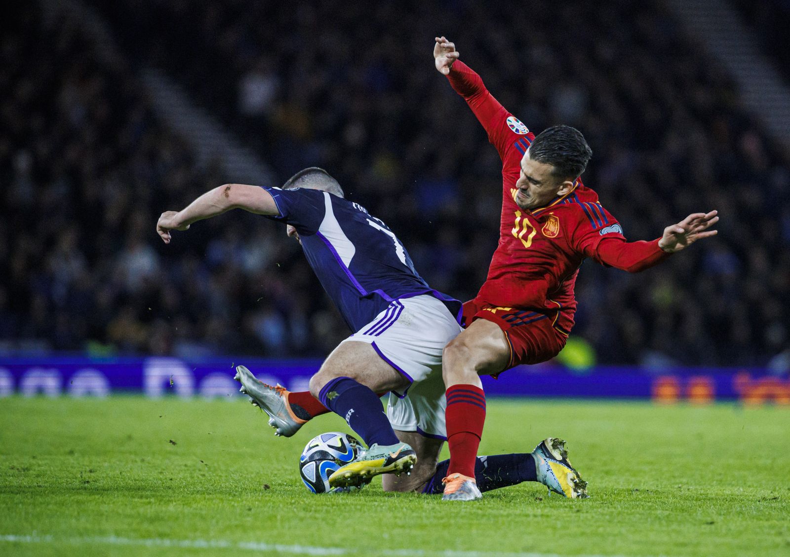 Las fotos del Escocia - España