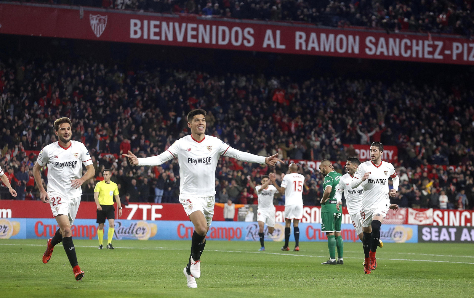 La semifinal de Copa entre Sevilla FC y CD Leganés, en imágenes