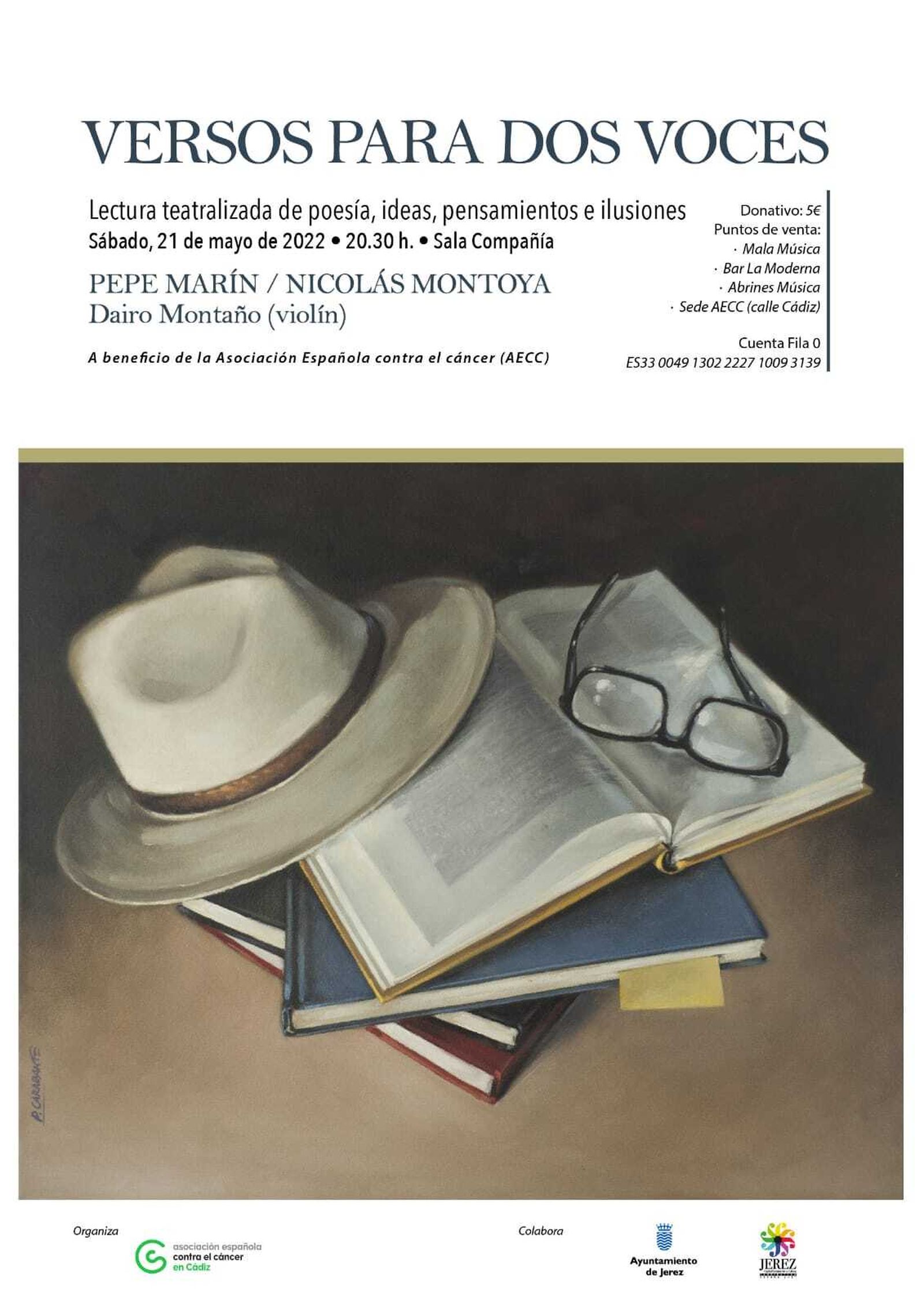 Invitación de la cita.