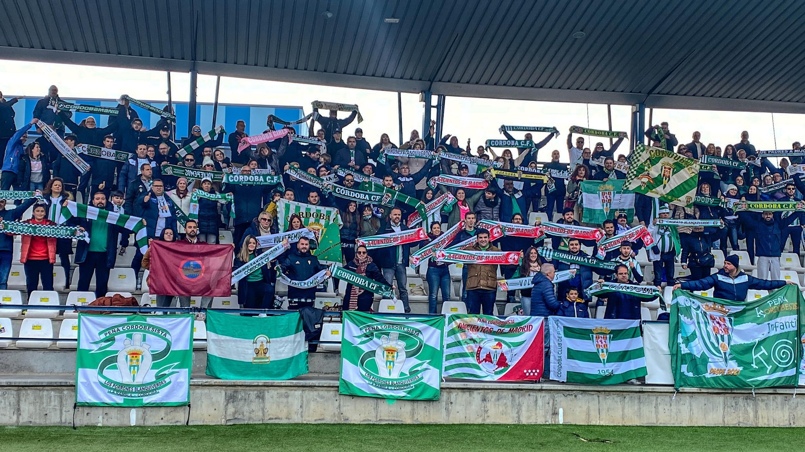 Las fotos de la afición del Córdoba CF en Talavera