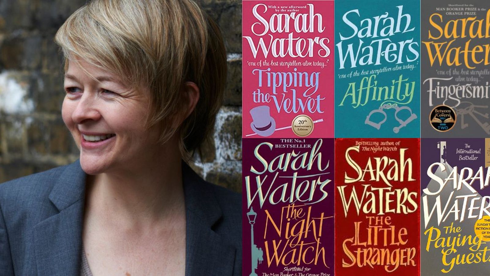 Sarah Waters y sus libros.