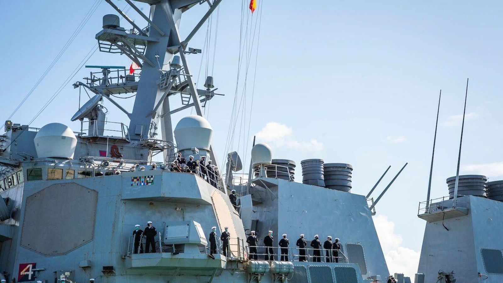 El USS Arleigh Burke llegó a Rota en abril de 2021
