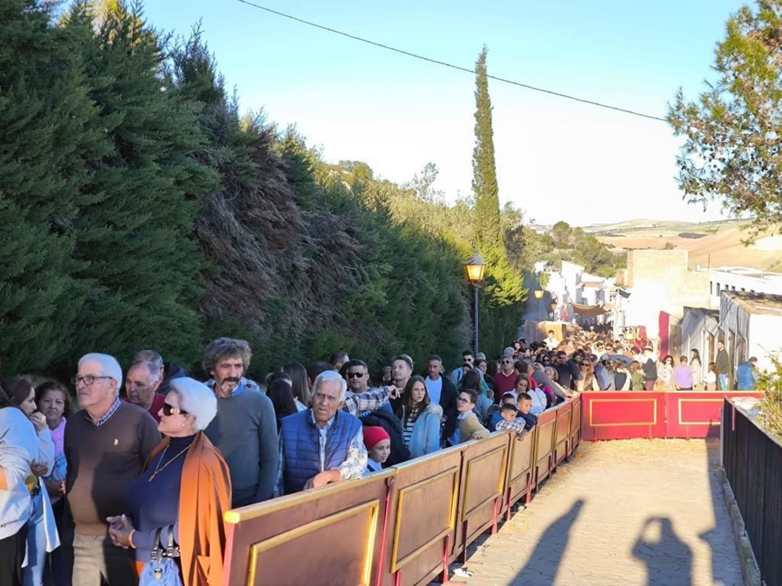 Las imágenes del belén viviente de Espera