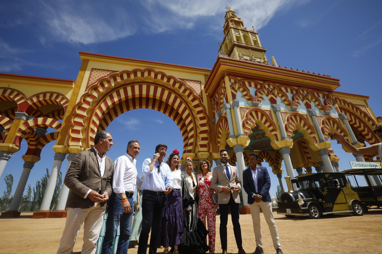 La visita de Juan Marín a la Feria de Córdoba, en imágenes.