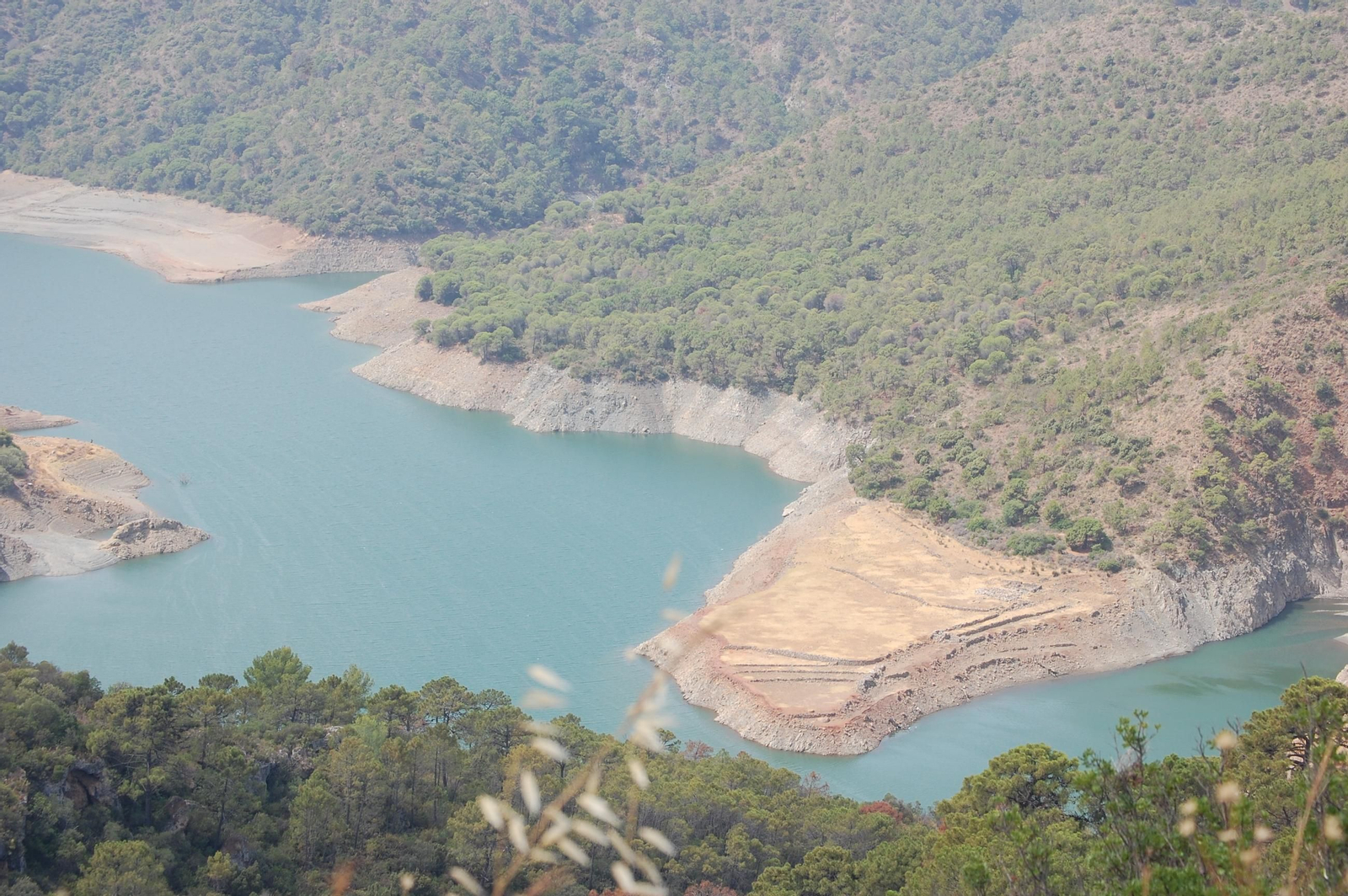 El pantano de La Concepción en una imagen reciente.