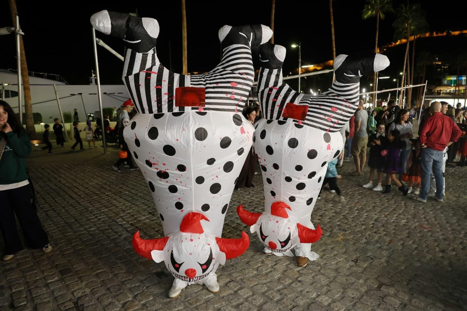 La noche de Halloween en Málaga, en imágenes