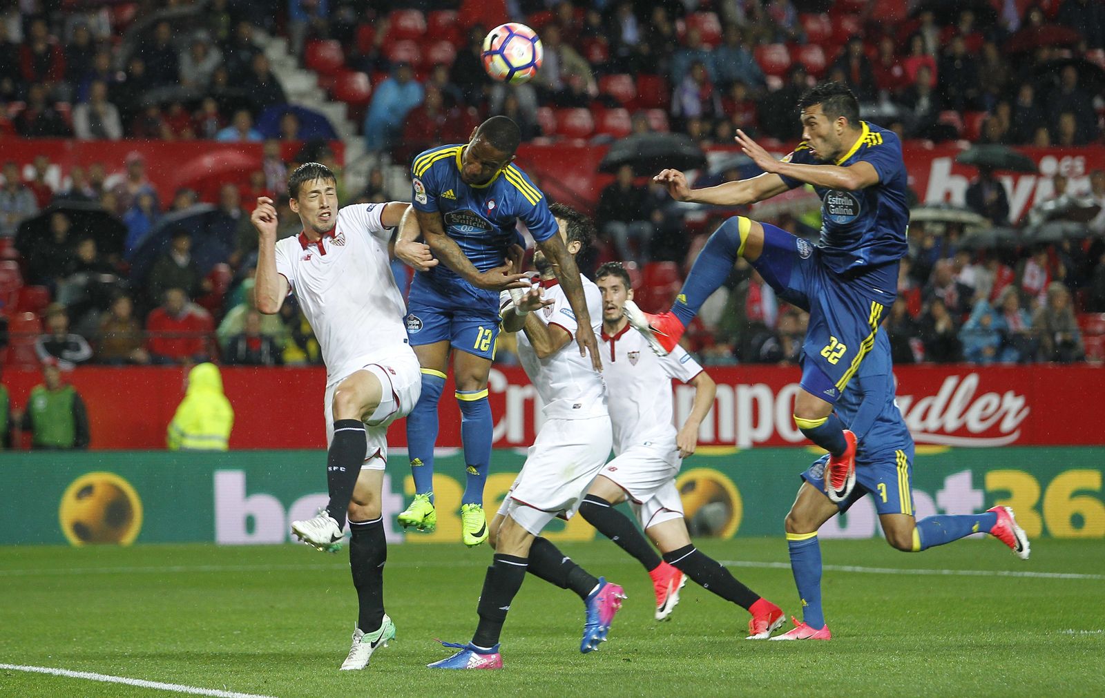 El Sevilla FC-Celta de Vigo, en imágenes